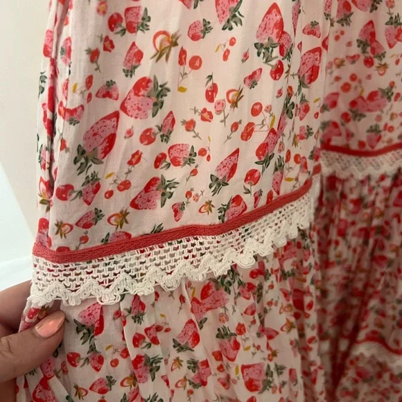 NWT JessaKae strawberry dress - Picture 4 of 4